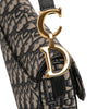 Secondhand Dior Mini Oblique Canvas Saddle Bag