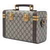 Gucci GG Supreme Web Savoy Top Handle Beauty Case Secondhand