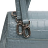 Balenciaga Small Croc Embossed Hourglass Top Handle Bag Secondhand