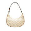 Celine Triomphe Coated Canvas Ava Shoulder Bag Secondhand