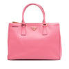 Prada Medium Saffiano Lux Galleria Double Zip Satchel Secondhand