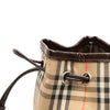 Burberry Haymarket Check Canvas Drawstring Pouch Secondhand
