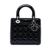 Dior Medium Patent Cannage Lady Dior Secondhand