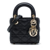 Dior Micro Lambskin Cannage Lady Dior Secondhand