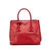 Prada Glace Calf Twin Pocket Satchel Secondhand