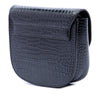 Saint Laurent Small Croc Embossed Monogram Kaia Crossbody Secondhand