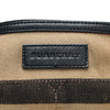 Burberry Medium Mega Check Canvas and Grained Calfskin Ashby Tassel Bucket Bag Secondhand