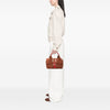 Fendi Zucca Canvas Crossword Handbag Secondhand