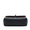 Chanel Small Quilted Lambskin Cocovado Ribbon Chain Flap Secondhand