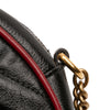 Gucci Mini GG Marmont Matelasse Leather Torchon Round Crossbody Secondhand