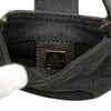 Fendi Mini Wool Croissant Handbag Secondhand