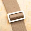 Fendi Zucchino Canvas F Charm Crossbody Secondhand