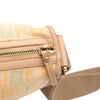Fendi Zucchino Canvas F Charm Crossbody Secondhand