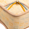 Fendi Zucchino Canvas F Charm Crossbody Secondhand
