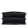 Chanel CC Quilted Patent Accordion Pushlock Top Handle Flap Secondhand