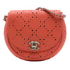 Chanel Small CC Perforated Caviar Messenger Flap Secondhand