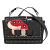 Ferragamo Studded Leather Ladybug Vara Bow Crossbody Secondhand