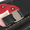 Ferragamo Studded Leather Ladybug Vara Bow Crossbody Secondhand
