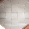 Bottega Veneta Lambskin Maxi Intrecciato The Snap Clutch Secondhand