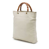 Gucci Tall Calfskin Bamboo Shopper Tote Secondhand