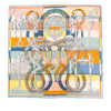 Secondhand Hermès Della Cavalleria Double Face Silk Scarf 90