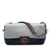 Chanel Medium Quilted Tricolor Lambskin Country Chic Flap Secondhand