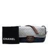 Chanel Medium Quilted Tricolor Lambskin Country Chic Flap Secondhand