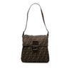 Fendi Zucca Canvas Shoulder Bag Secondhand