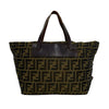 Fendi Zucca Canvas Handbag Secondhand
