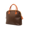 Celine Macadam Coated Canvas Dome Satchel Secondhand