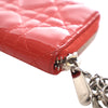 Dior Small Patent Cannage Lady Dior Voyageur Coin Purse Secondhand
