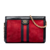 Gucci Small Suede Web Ophidia Chain Crossbody Secondhand