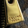 Celine Macadam Coated Canvas Shoulder Bag Secondhand