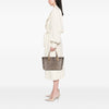 Bottega Veneta Medium Lambskin Intreccio Cabat Tote Secondhand