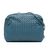 Bottega Veneta Nappa Intrecciato Nodini Double Zip Crossbody Secondhand