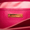 Secondhand Miu Miu Bicolor Goatskin Madras Satchel