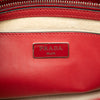 Prada Small City Calf Hand Stitched Galleria Double Zip Satchel Secondhand