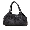 Secondhand Ferragamo Leather Gancini Shoulder Bag