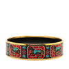 Secondhand Hermès Wide Horse Enamel Bangle 65