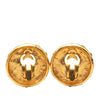 Chanel Gold Plated Faux Pearl Clip On Earrings Secondhand
