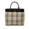 Burberry House Check Canvas Tote Secondhand