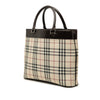 Burberry House Check Canvas Tote Secondhand