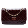 Chanel Quilted Patent Reissue 2.55 Wallet On Chain Secondhand