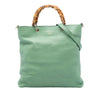 Gucci Tall Calfskin Bamboo Shopper Tote Secondhand