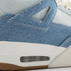 Nike Air Jordan 4 RETRO SP Fabric Sneakers in Blue x White IB6716-100, Size 44 EU Secondhand