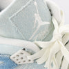 Nike Air Jordan 4 RETRO SP Fabric Sneakers in Blue x White IB6716-100, Size 44 EU Secondhand