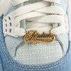 Nike Air Jordan 4 RETRO SP Fabric Sneakers in Blue x White IB6716-100, Size 44 EU Secondhand