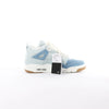 Nike Air Jordan 4 RETRO SP Fabric Sneakers in Blue x White IB6716-100, Size 44 EU Secondhand