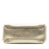Burberry Medium Metallic Leather and House Check Banner Satchel Secondhand