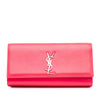 Secondhand Saint Laurent Leather Cassandre Clutch